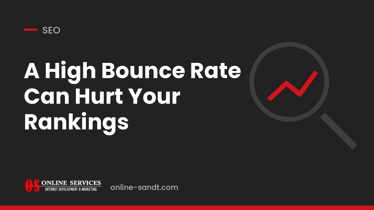 A High Bounce Rate Can Hurt Your Rankings