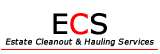 ECS Estate Cleanout and Hauling Services logo