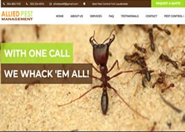 Allied Pest Management website