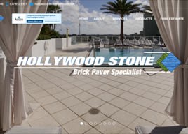 Hollywood Stone brick paver website
